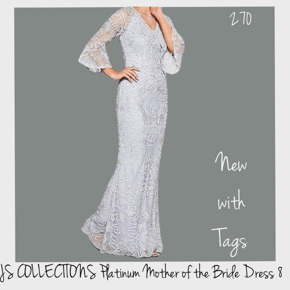 embroidered mother of the bride dresses